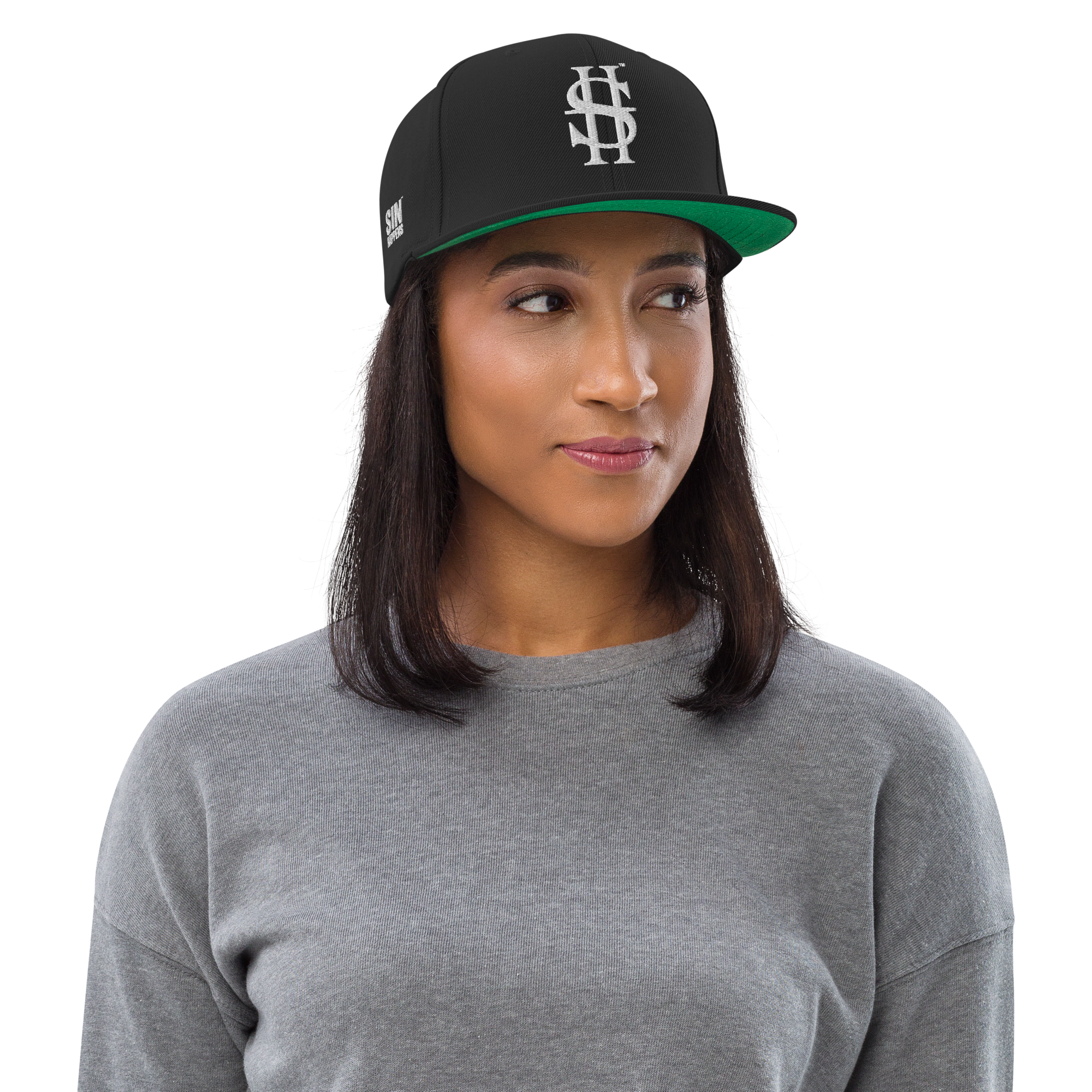 sin happens.™ snapback