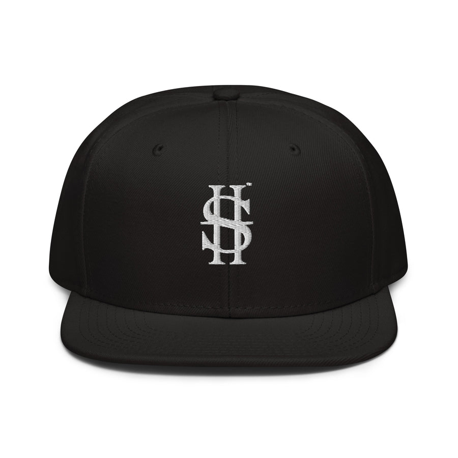 sin happens.™ SH monogram flat-bill — core